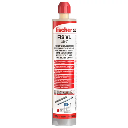 Fischer injektáló ragasztó FIS VL 300T 300 ml 