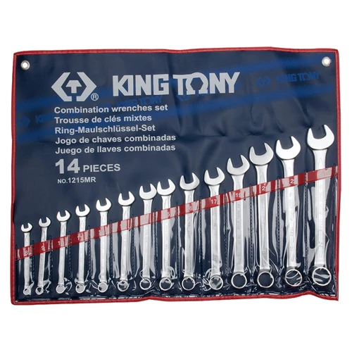 Csillag-villáskulcs készlet 8-24 mm 14 db King Tony 