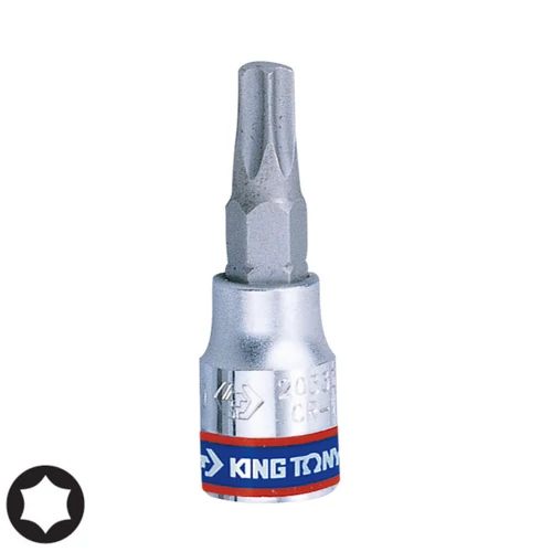 Torx dugókulcs bitfej 1/4" TX30 