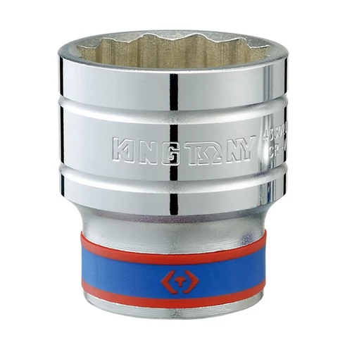 Dugókulcs fej CRV 1/2" 12 szögű 13mm King Tony 