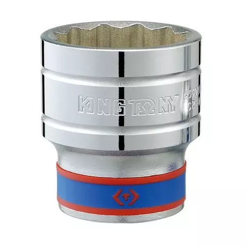 Dugókulcs fej CRV 1/2" 12 szögű 34mm King Tony 