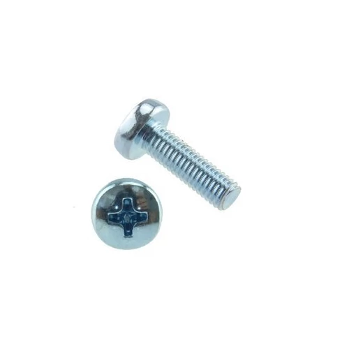 D-fejű csavar M5x12mm DIN 7985 horganyzott