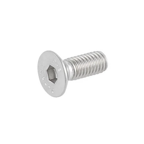 Süllyesztett fejű belsőkulcsnyílású csavar M6x10mm A2 rozsdamentes 