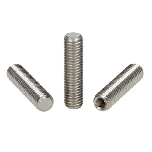 Belsőkulcsnyílású hernyócsavar lapos M3x16mm A2 rozsdamentes 