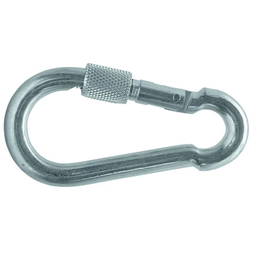 Tűzoltókarabiner menetes 6mm DIN 5299D