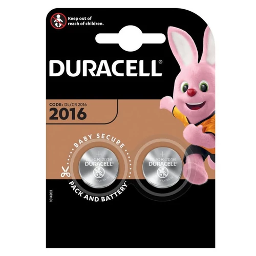 Duracell Gombelem Lithium CR2016 (3V) B2