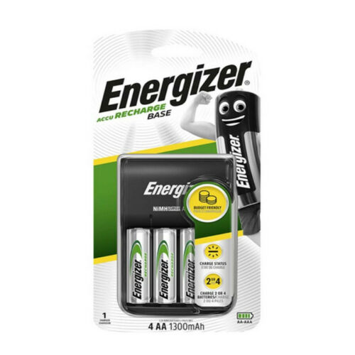 Energizer Akkumulátor Töltő BASE +4db 1300mAh R2U AA