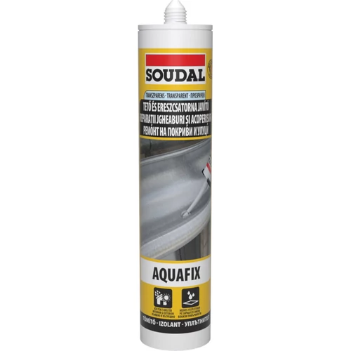 Soudal szilikon Aquafix transzvizes felületre/kültérre