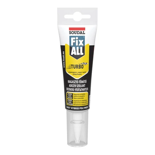 Soudal Fix All Turbo Ragasztó-tömítő fehér 125ml