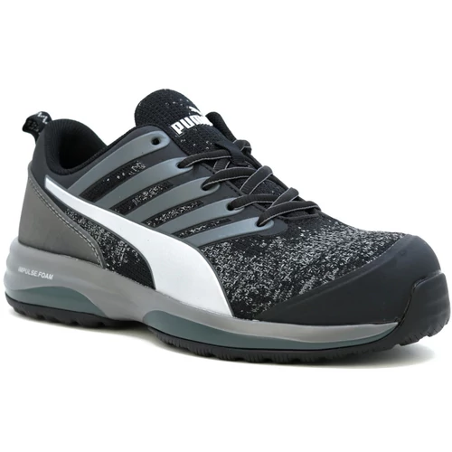 Puma Charge Black Low S1P ESD HRO SRC védőcipő 41-es