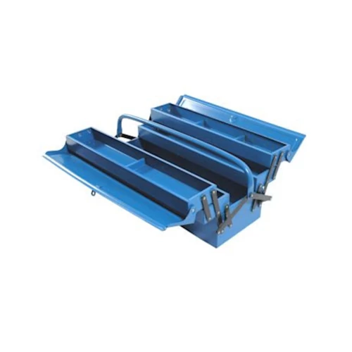 Szerszámosláda Fém 460mm53x20x20/5 kék TB601E 