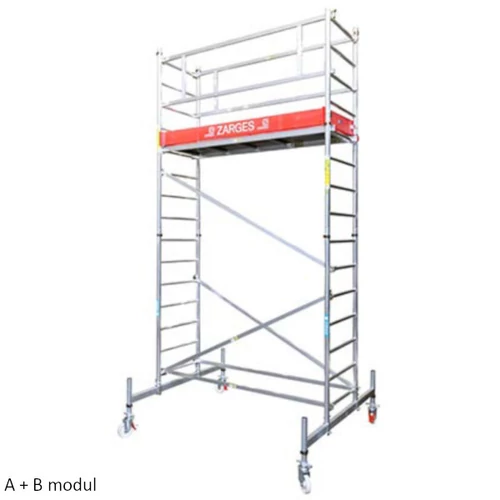 Z300 Gurulóállvány 0,75x2,00m "B" modul Zarges