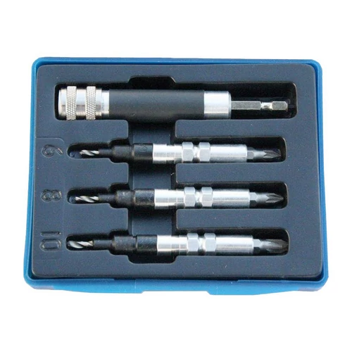 Z-Tools előfúró-csavarozó-süllyesztő készlet PZ1; PZ2; PZ3