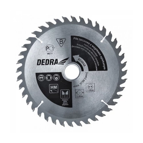 Körfűrész lap váltó fogazattal 180x20 Z24/WZ Dedra