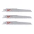 Milwaukee szablyafűrész lap fához 150x6mm 3db/csom.